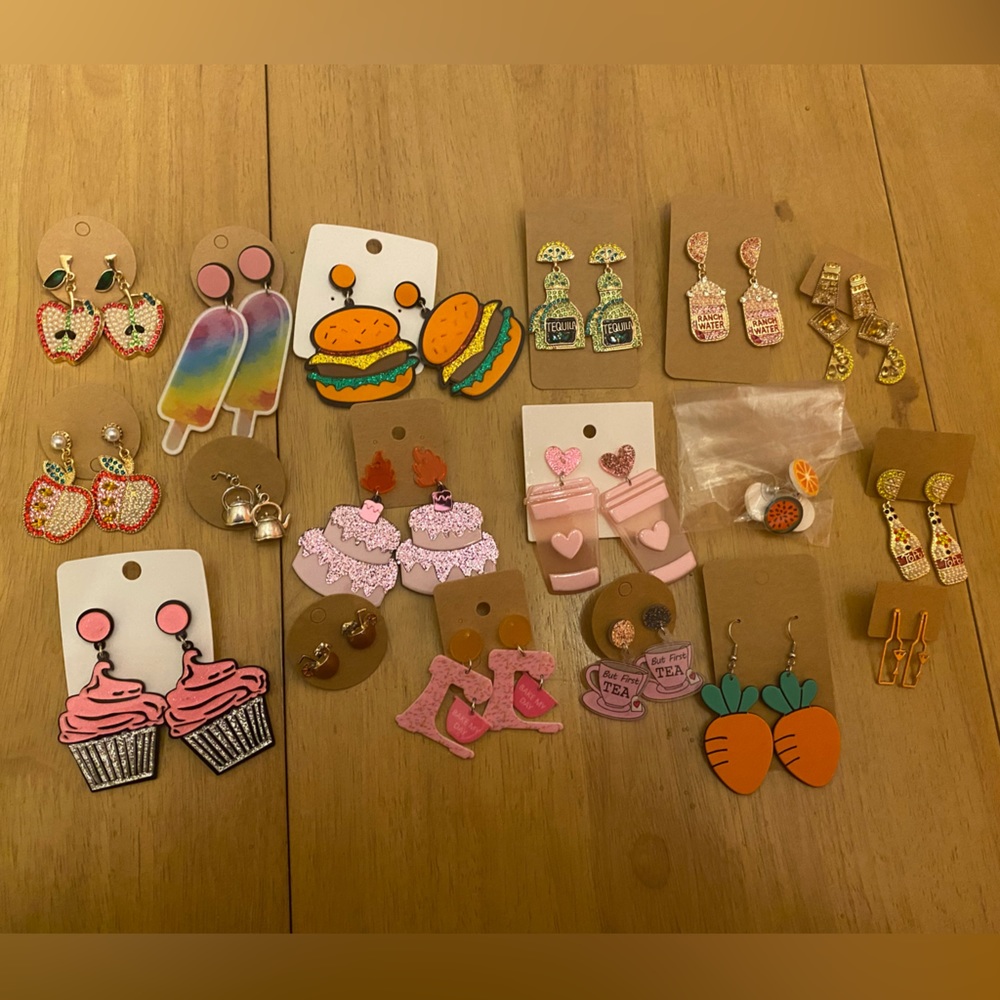 Food Themed Earring Bundle